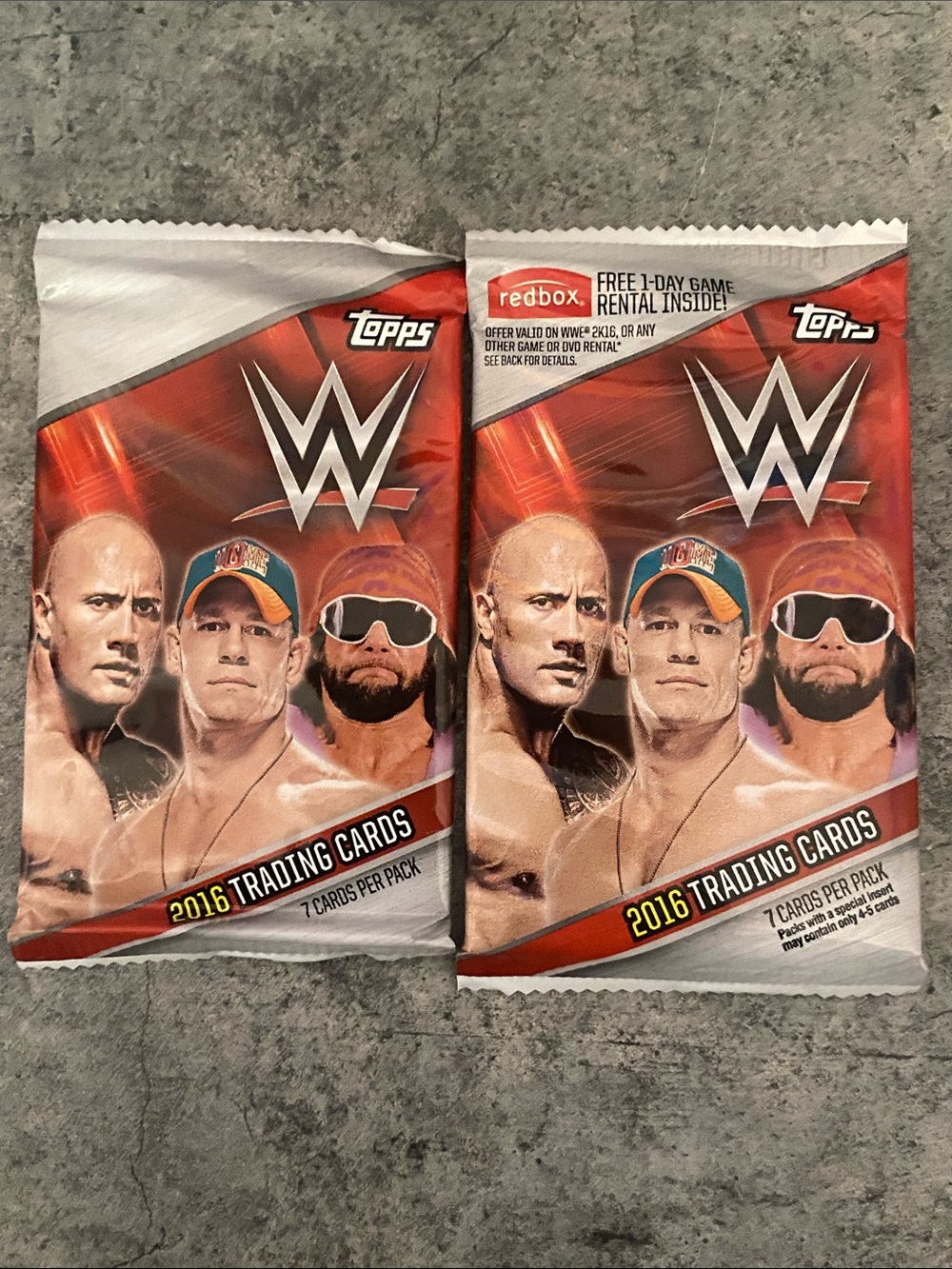 Topps 2016 Wrestle Mania Trading Cards